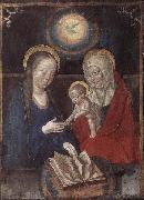 Virgin and Child with St Anne unknow artist